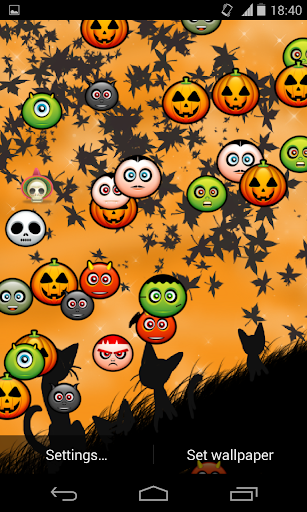 Funny Orange Halloween LWP