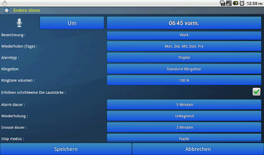 Wecker Alarm Plus Millenium apk cracked download - screenshot thumbnail