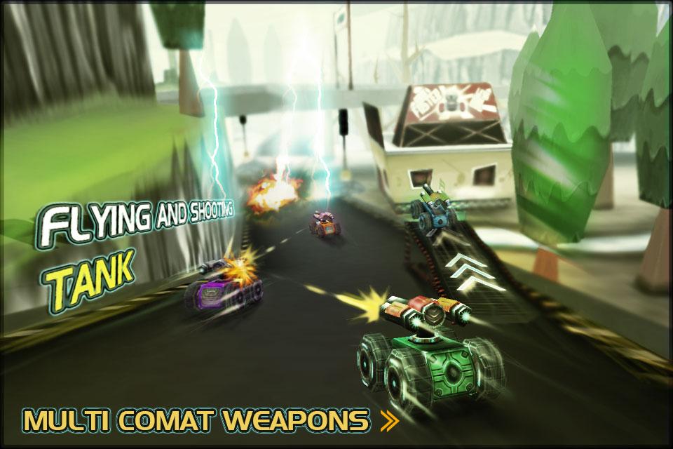 Racing Tank 2 - screenshot