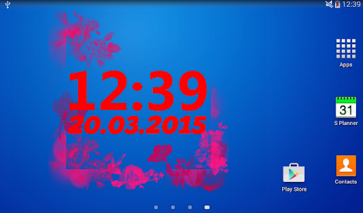 download Merah Muda Dan Widget Cuaca free