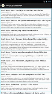 100% Kisah Nyata Screenshots 2