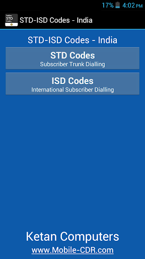 STD and ISD Codes India