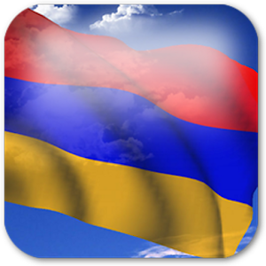 3D Armenia Flag