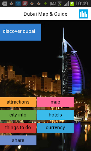 Dubai Offline Map Guide Hotels