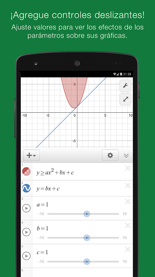 Desmos Calculadora Graficadora Aplicaciones de Android en Google Play