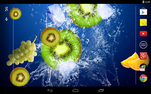 【免費個人化App】Fruits Live Wallpaper-APP點子