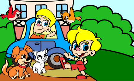 Boys Coloring by rubycell poster 3