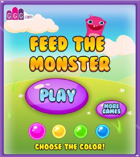 Feed Cute Monster Game