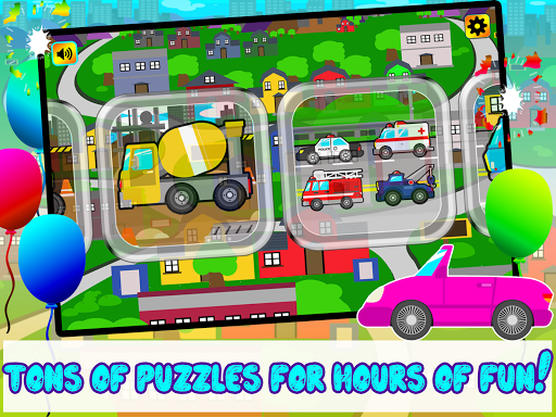 【免費家庭片App】Kids Car, Vehicles Puzzle Game-APP點子