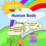 Body parts for kids english Apk