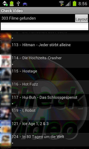 Check Video für DVD Profiler