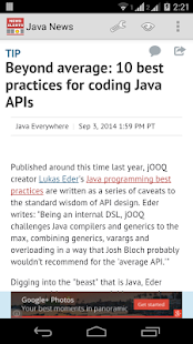 download Java News free