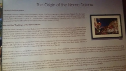 Origin Of The Name Dabaw