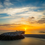 Sunrise of Tg Tokong by Loke Inkid -  