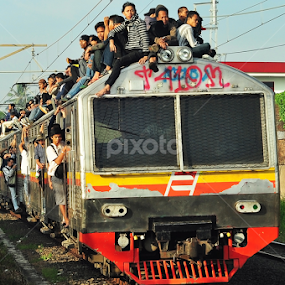 kereta api 2 jabotabek by Ahmad Yahya - Transportation Trains