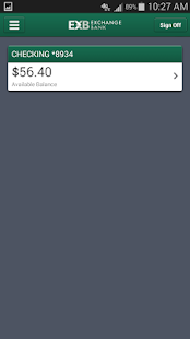 Exchange Bank Mobile Screenshots 2
