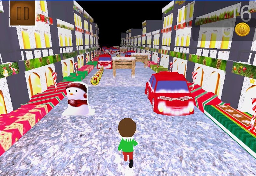 Xmas - Christmas run game Screen 2