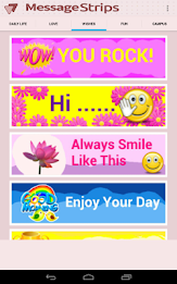 Colorful Chat Messages Strips poster 13