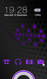 Sense Violet Go Locker theme