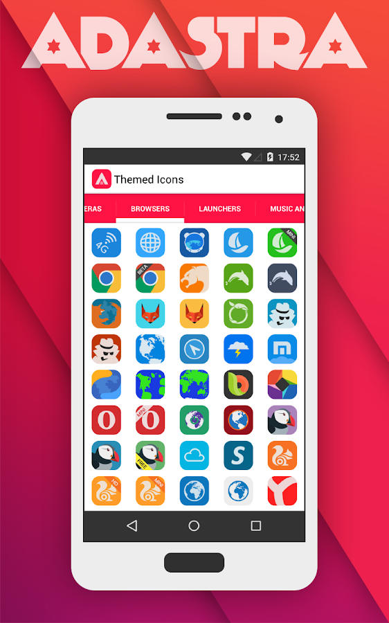 Adastra - Icon Pack - screenshot