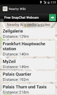 Nearby Wiki Screenshots 1