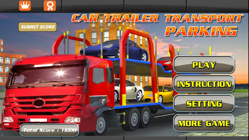 3D Car Transport parking