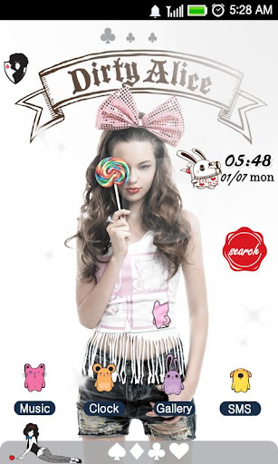 CUKI Theme sweet candy Alice