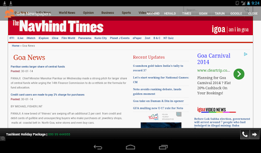 Goa Newspapers screenshot 2
