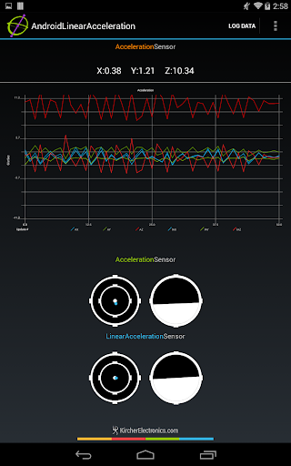 【免費工具App】Linear Acceleration Sensor-APP點子