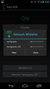 Easy ADB (Wireless Whitelist) Screenshots 1