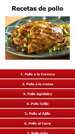 Recetas de Pollo