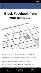 Quit Facebook Addiction Screenshots 6