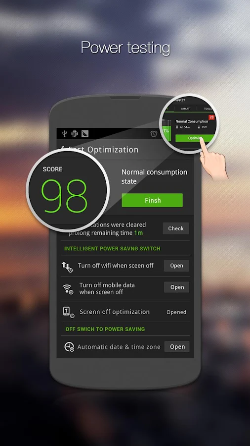 GO Battery Saver &Power Widget - screenshot