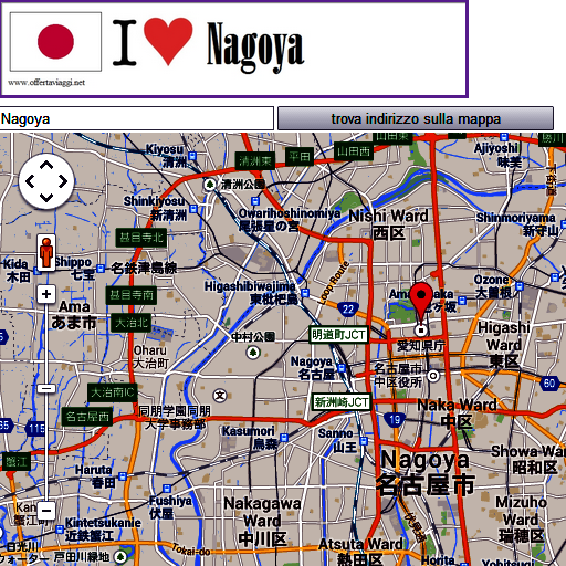 Nagoya map