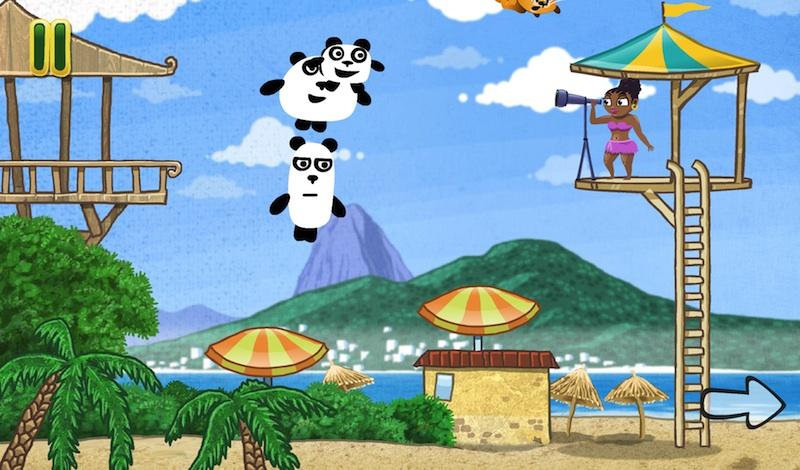 3 Pandas in Brazil Screen 3