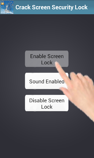 Crack Screen Security Lock