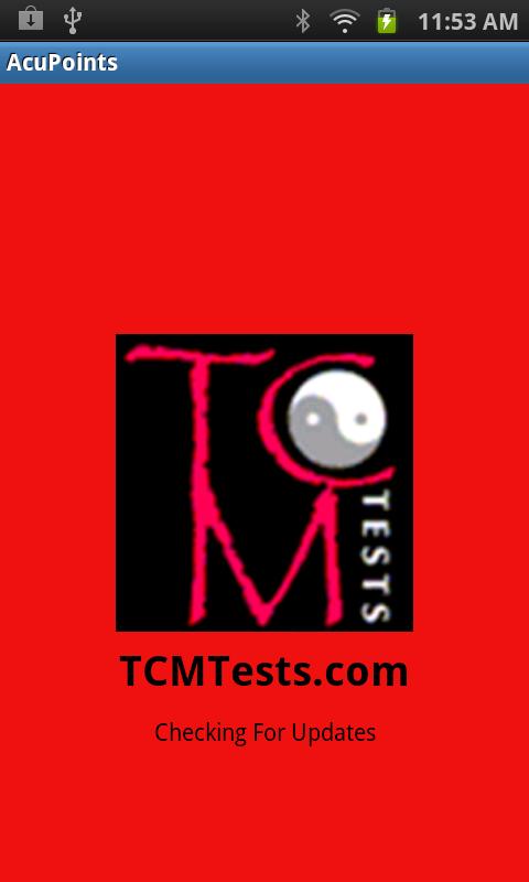 AcuPoints by TCMtests, LLC Screen 1