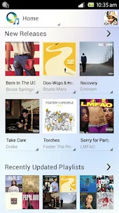 Music Unlimited Mobile App - screenshot thumbnail