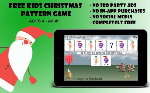 Android application Free Kids Christmas Game screenshort
