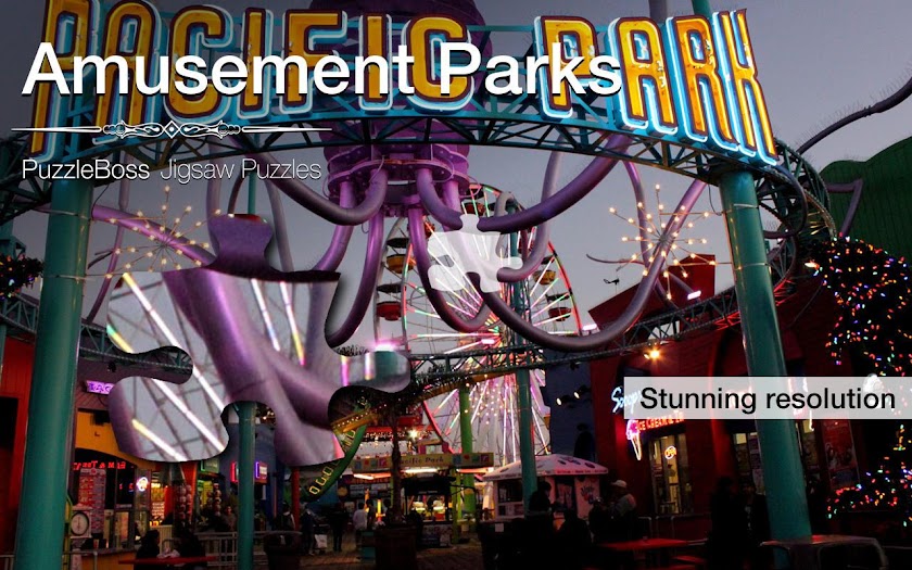 Jigsaw Puzzles: Amusement Park Screen 1