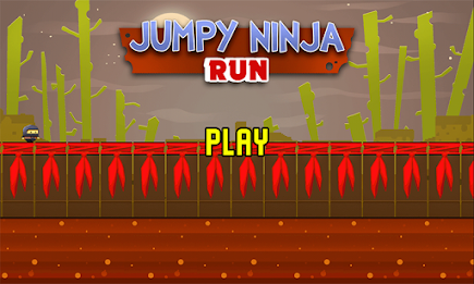 Jumpy Ninja Run poster 1