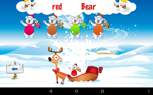 免費下載教育APP|Snowfall Colors Sleigh Free app開箱文|APP開箱王