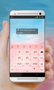 Pale Pink TouchPal Theme Screenshots 4