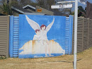 Angel Mural.  
