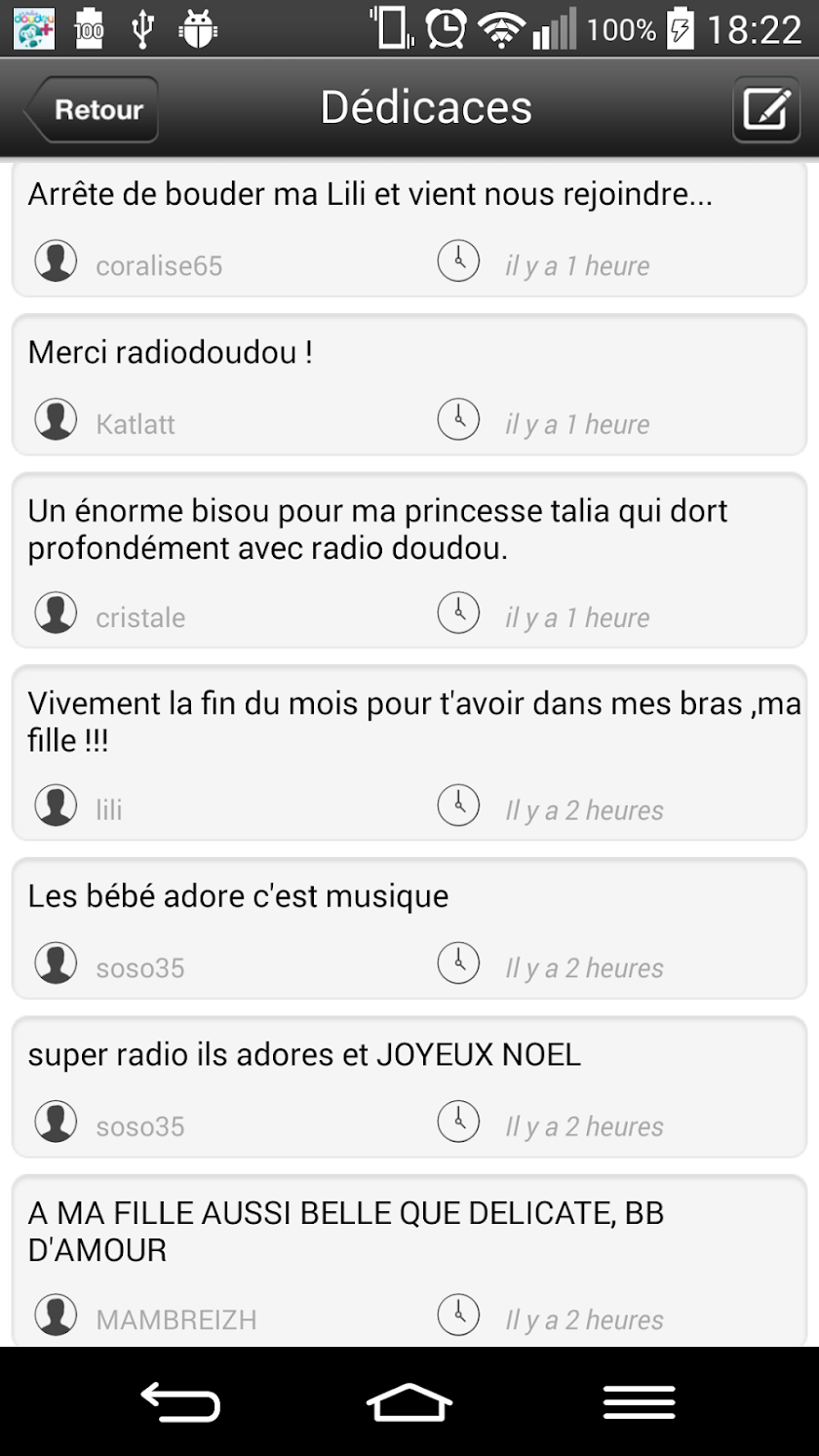 Radio Doudou Plus Berceuses Screen 2