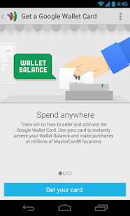 Google Wallet - screenshot thumbnail