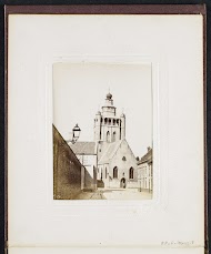 Jerzuzalemkerk in Brugge, gezien vanuit de Molermeers
