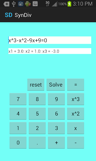 SynDiv2: Equation Solver