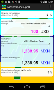 Give change multi-currency Screen 2