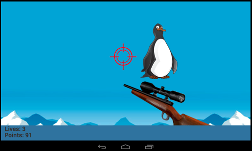 Flying Penguin Sniper